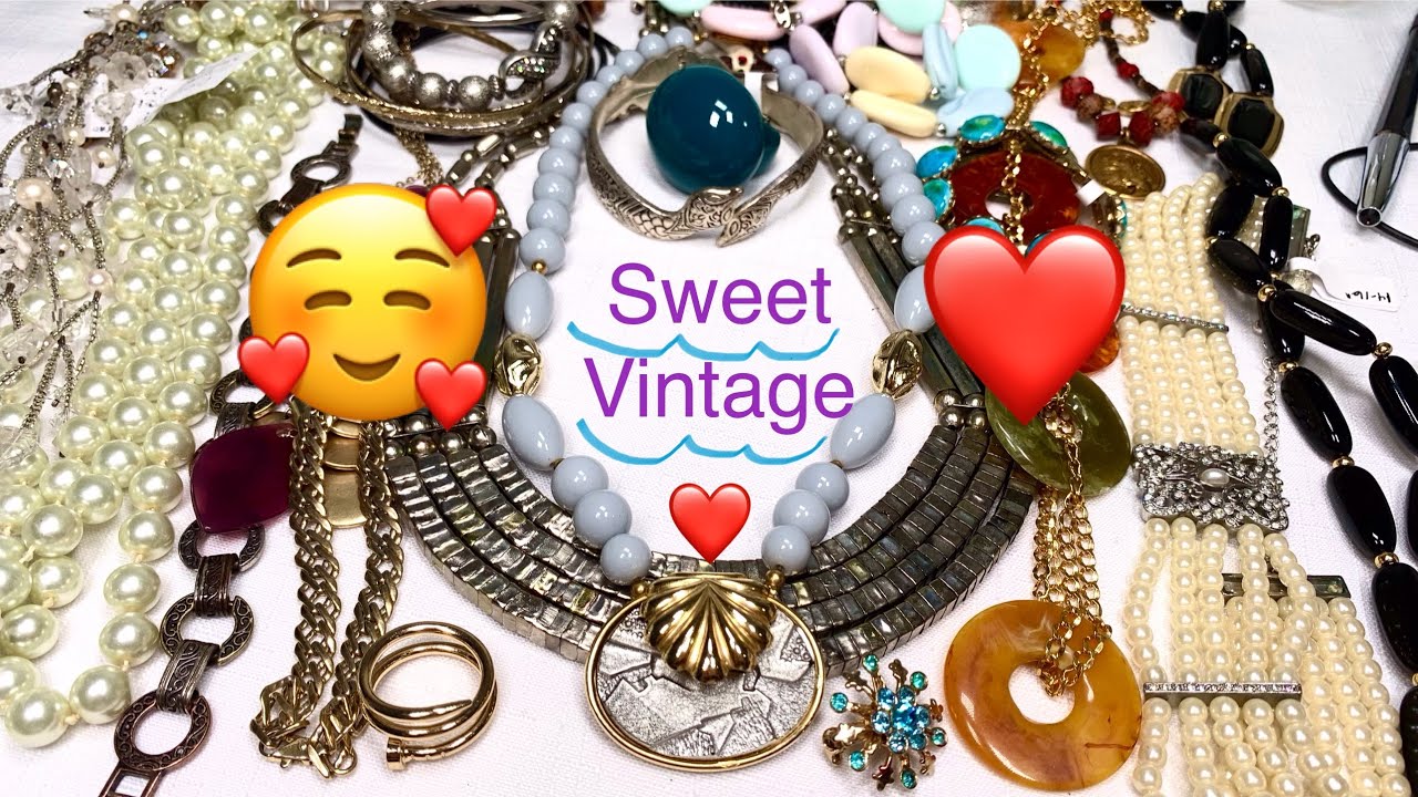 😁 Unboxing Jewelry Sale! Ep6 Vintage Costume & More!  #jewelryunboxing #jewelrysale