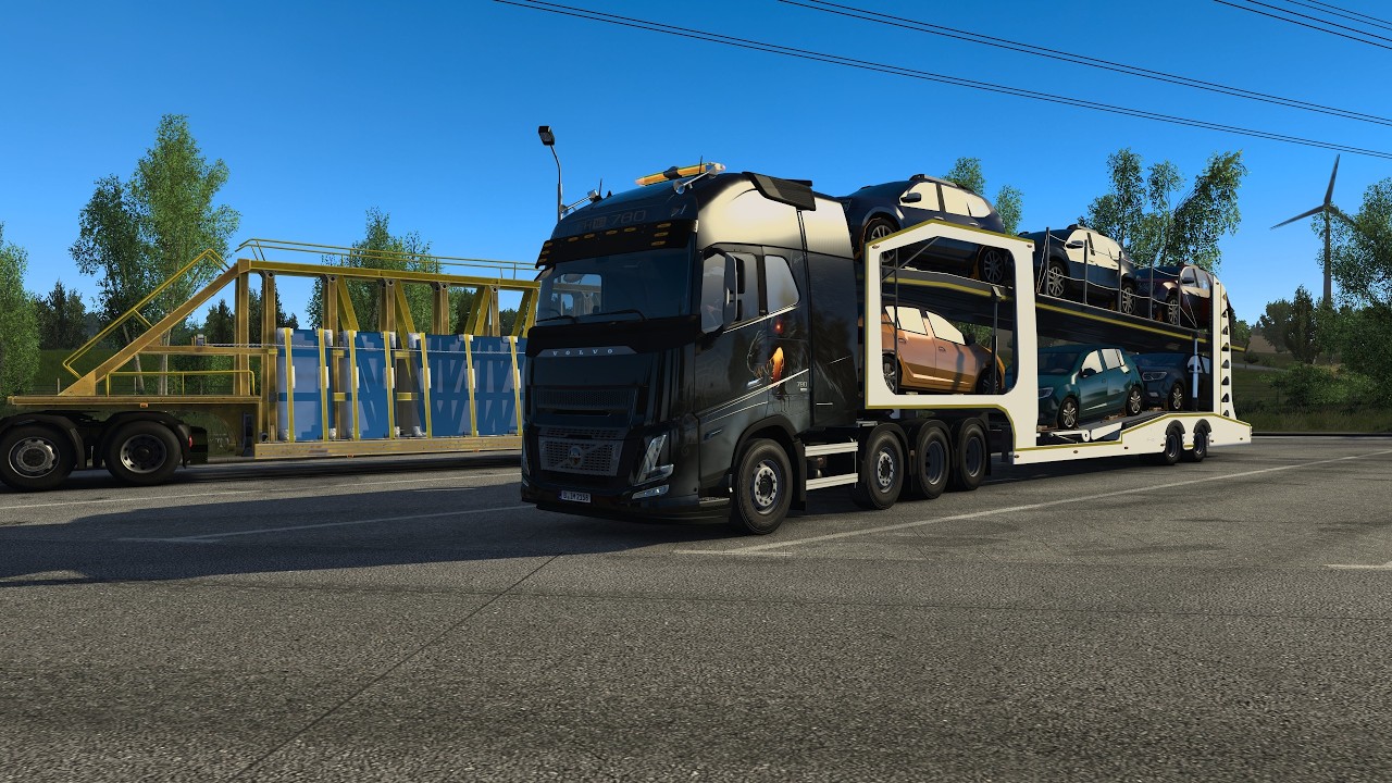 ETS2 1.57 Promods2.77 Rusmap- PC + Logitech G 923 بریم بزنیم به جاده Let's hit the road