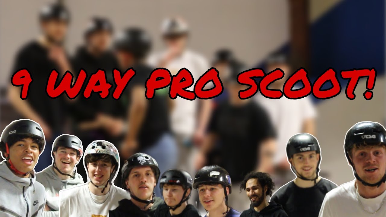 9 WAY TEAM GAME OF SCOOT!