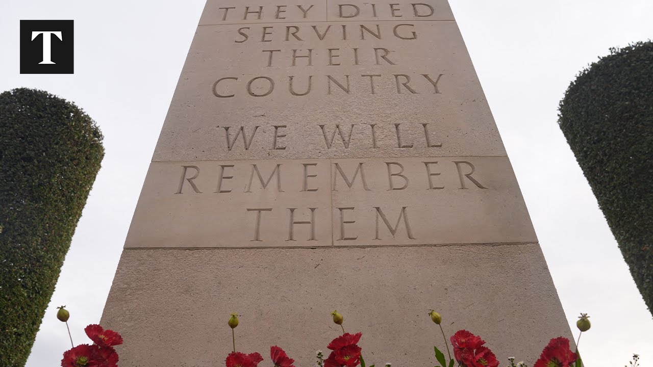LIVE: Armistice Day Service at the National Arboretum
