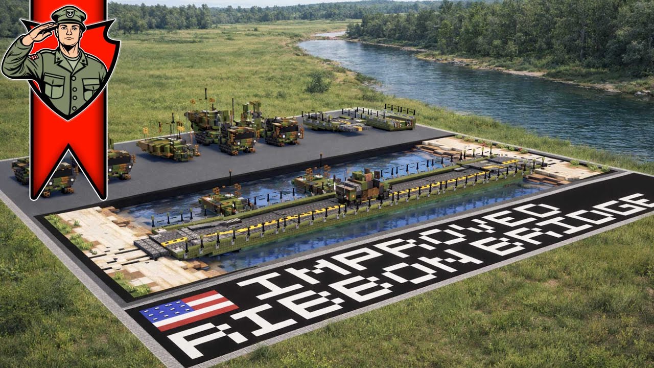 Minecraft - Демонстрация пакета Improved Ribbon Bridge (IRB)!