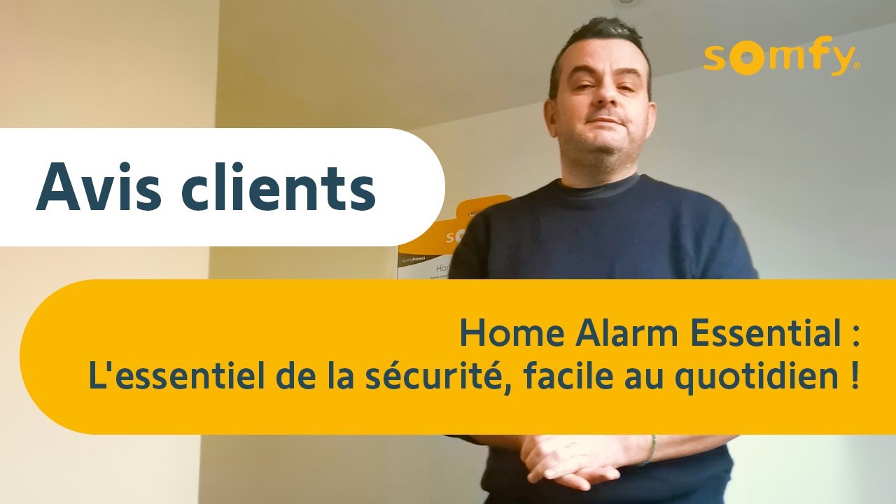 Pack Home Alarm Essential : Test et Avis de Cyrille | Somfy
