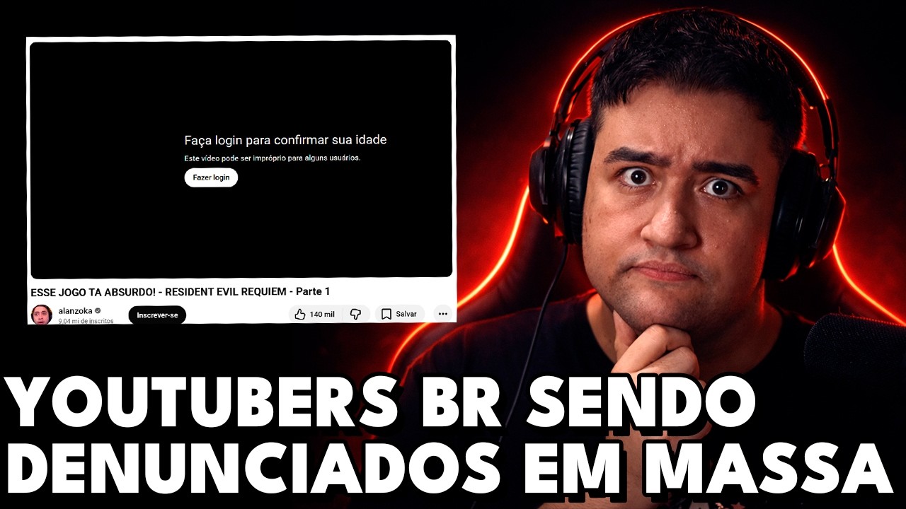ALANZOKA, BRKSEDU E OUTROS ESTÃO SENDO DENUNCIADOS EM MASSA PELA LEI FELCA...