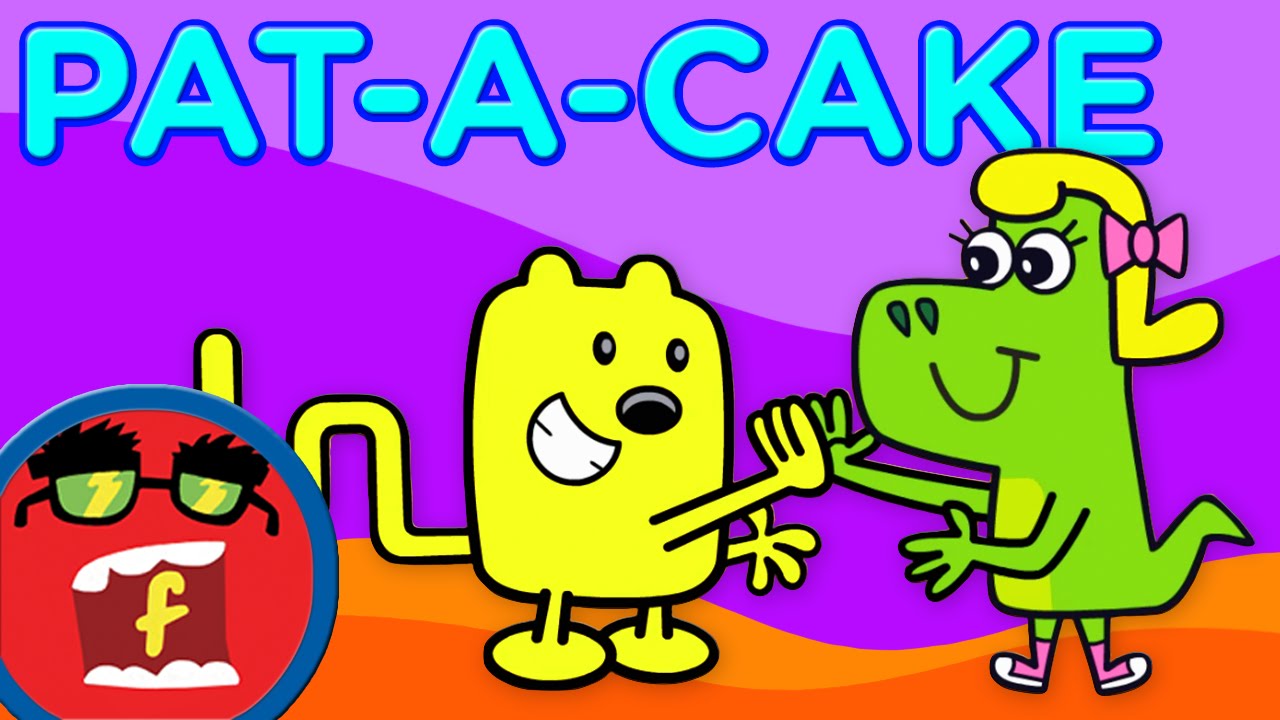 Pat-A-Cake | Fredbot Kids Songs (Lucy the Dinosaur)