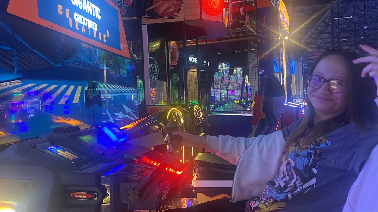 WE ARE ENJOYING THE TOP GUN MAVERICK IN DAVE IN BUSTER