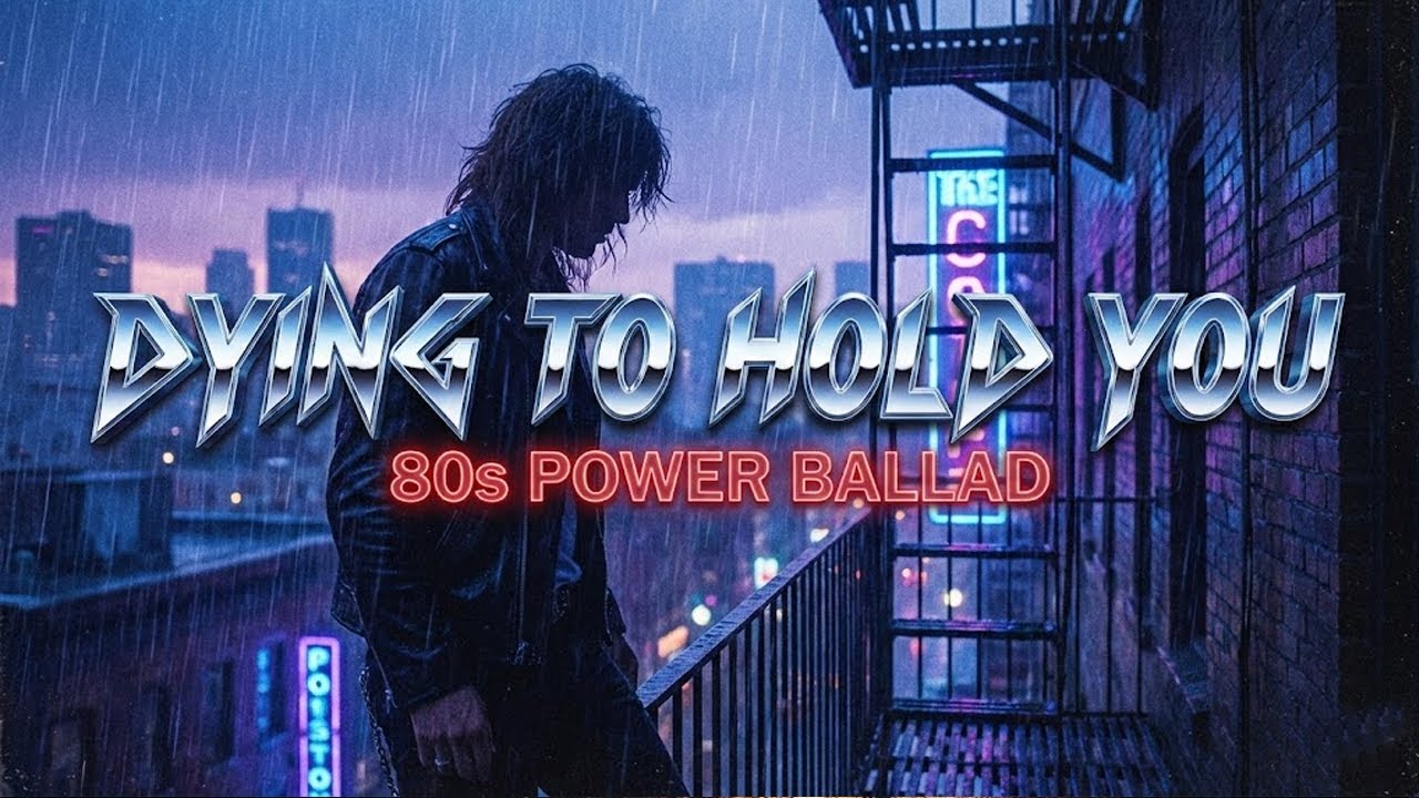 DYING TO HOLD YOU 💔 | Epic 80s Style Power Ballad (Bon Jovi Vibes)