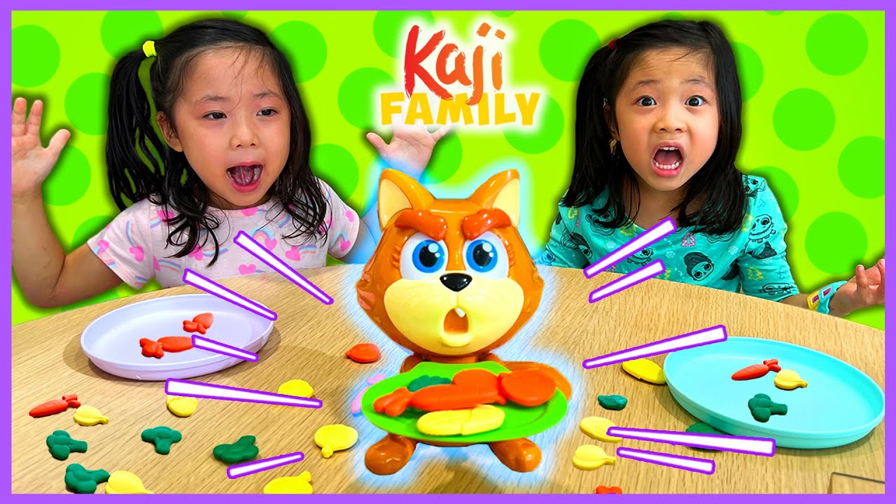 Emma and Kate Play Picky Kitty Game!