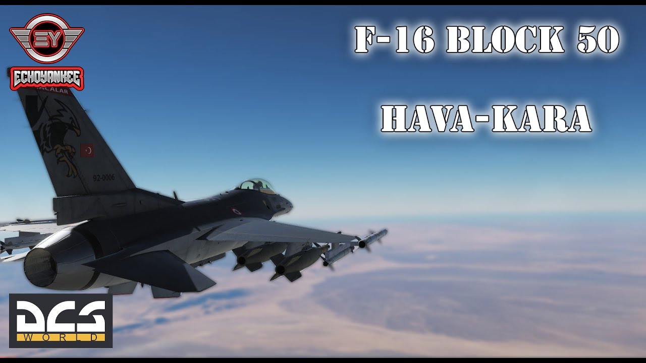 F-16 Eğitimler - Hava-Kara Atış Modları - CCRP - CCIP - Roketler