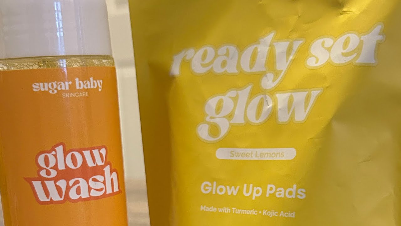 *MUST WATCH* SUGAR BABY Glow wash & Ready set glow REVIEW 🧽 🍋 #review #skincaretips #sugarbaby