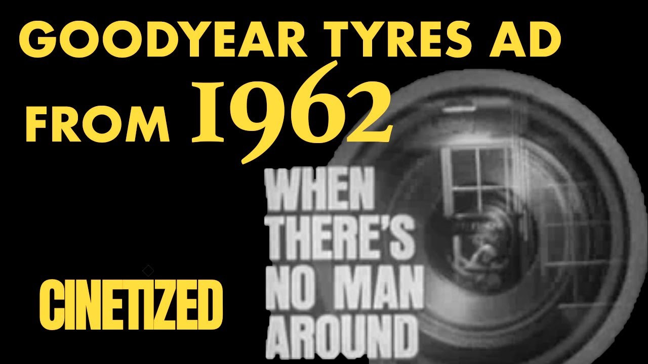 Goodyear Tyre / Tire Commercial From 1962 | CLASSIC VINTAGE ADVERT