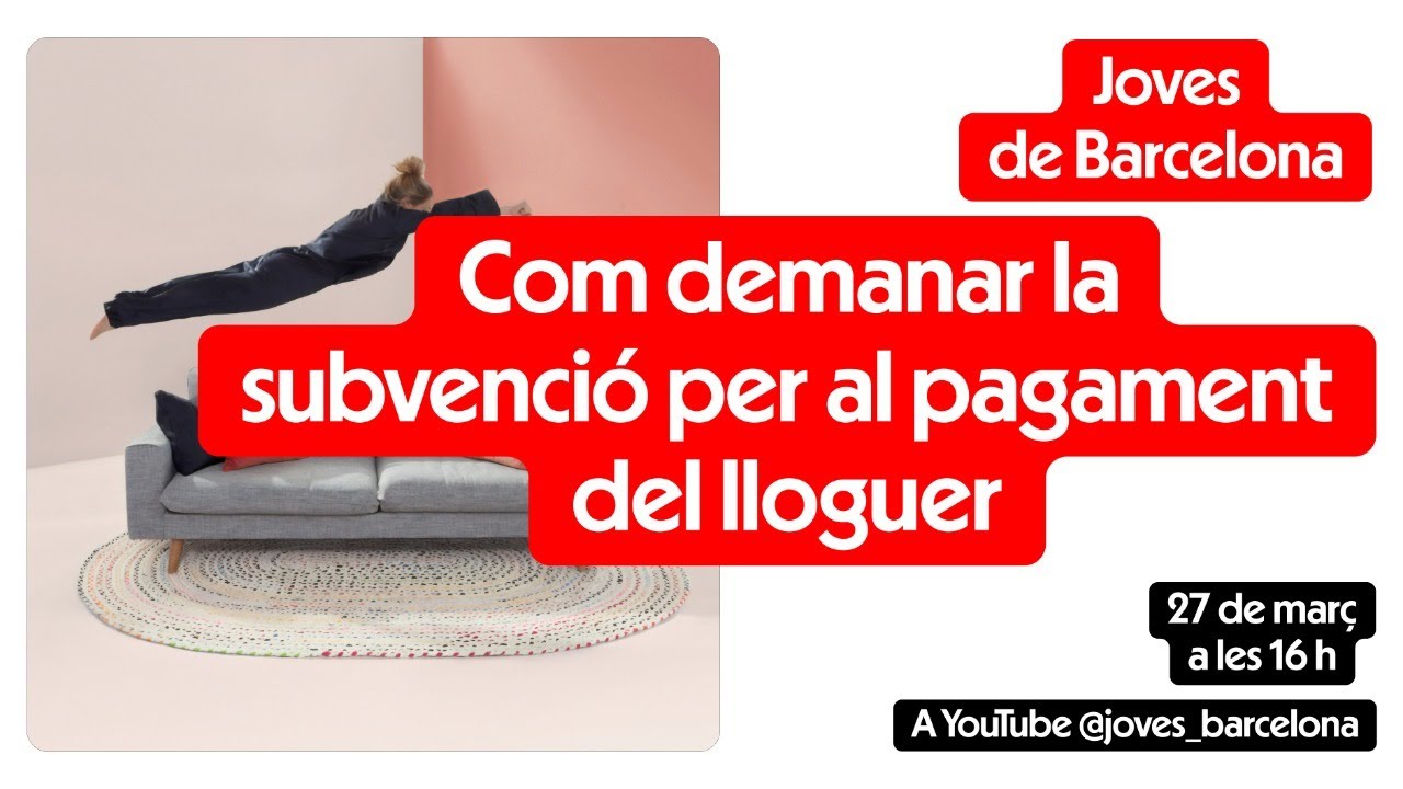 Com demanar la subvenció al pagament al lloguer?