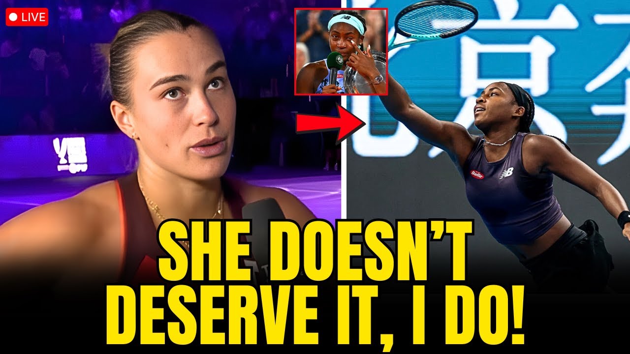 Aryna Sabalenka THROWS TANTRUM As Coco Gauff BECOMES World No 1 in DOUBLES!