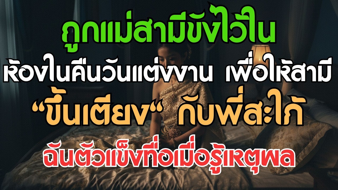 ถูกแม่สามีขังในห้องคืนเข้าหอ เพื่อให้สามีไปขึ้นเตียงกับพี่สะใภ้ ฉันถึงกับอึ้งเมื่อรู้ความจริง