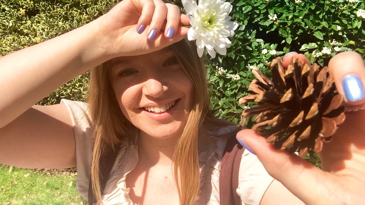 ASMR Doing Your Makeup in Nature 🌿 (Whispered)