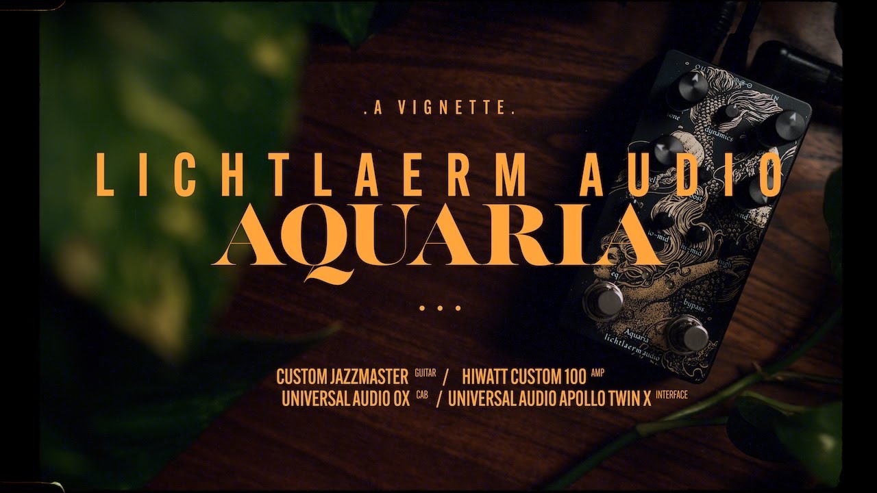 This Version of a Klon Centaur does SO much more - Lichtlaerm Audio Aquaria | Vignette Demos