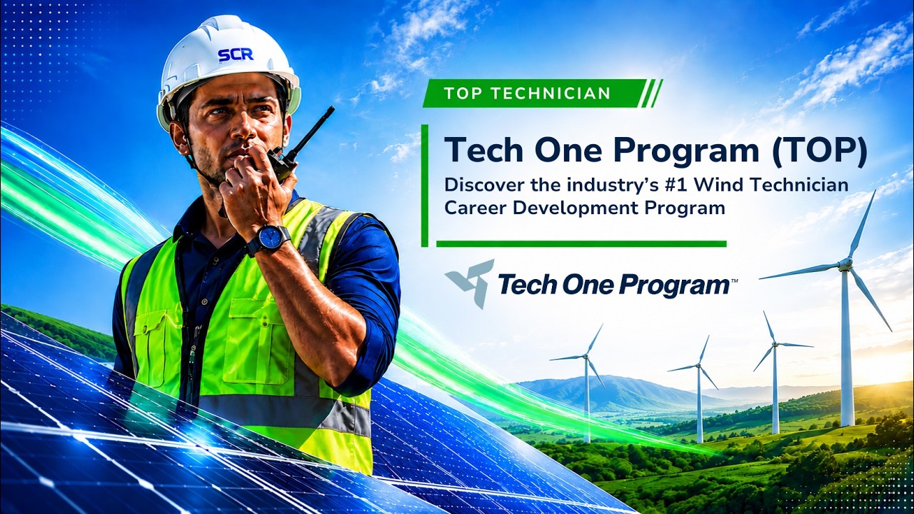 Introduction to the Tech One Program (TOP)—the #1 Wind Tech Career Program
