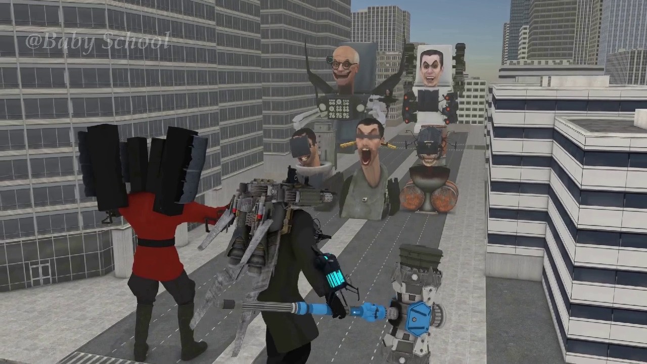 Skibidi Toilet : All multiverse war #skibiditoilet