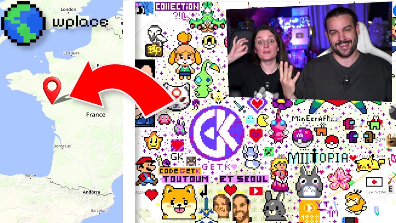 On Juge vos créations sur Wplace ! ( Incroyable )