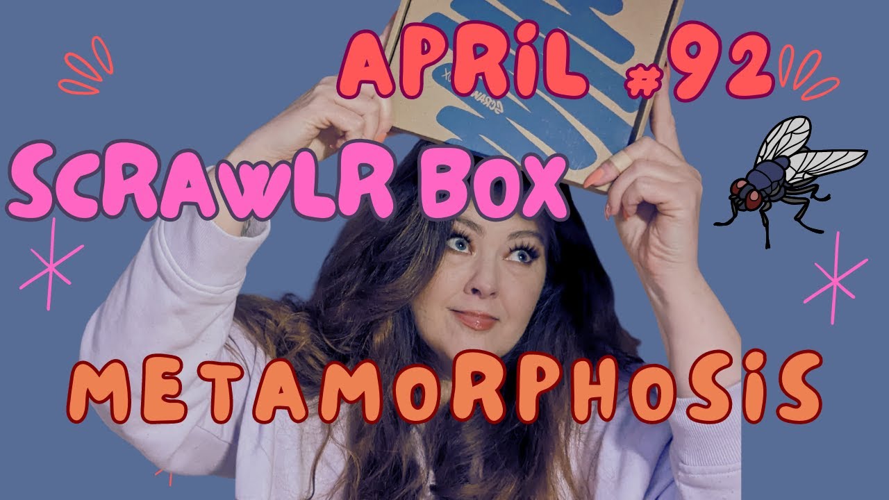 Unboxing the April 2023 #92 Scrawlr and making art inspired by one of my fave Cronenberg movies!