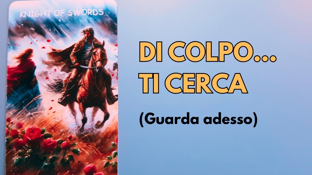 Non smette di PENSARTI e di Colpo VIENE a Cercarti! ❤️