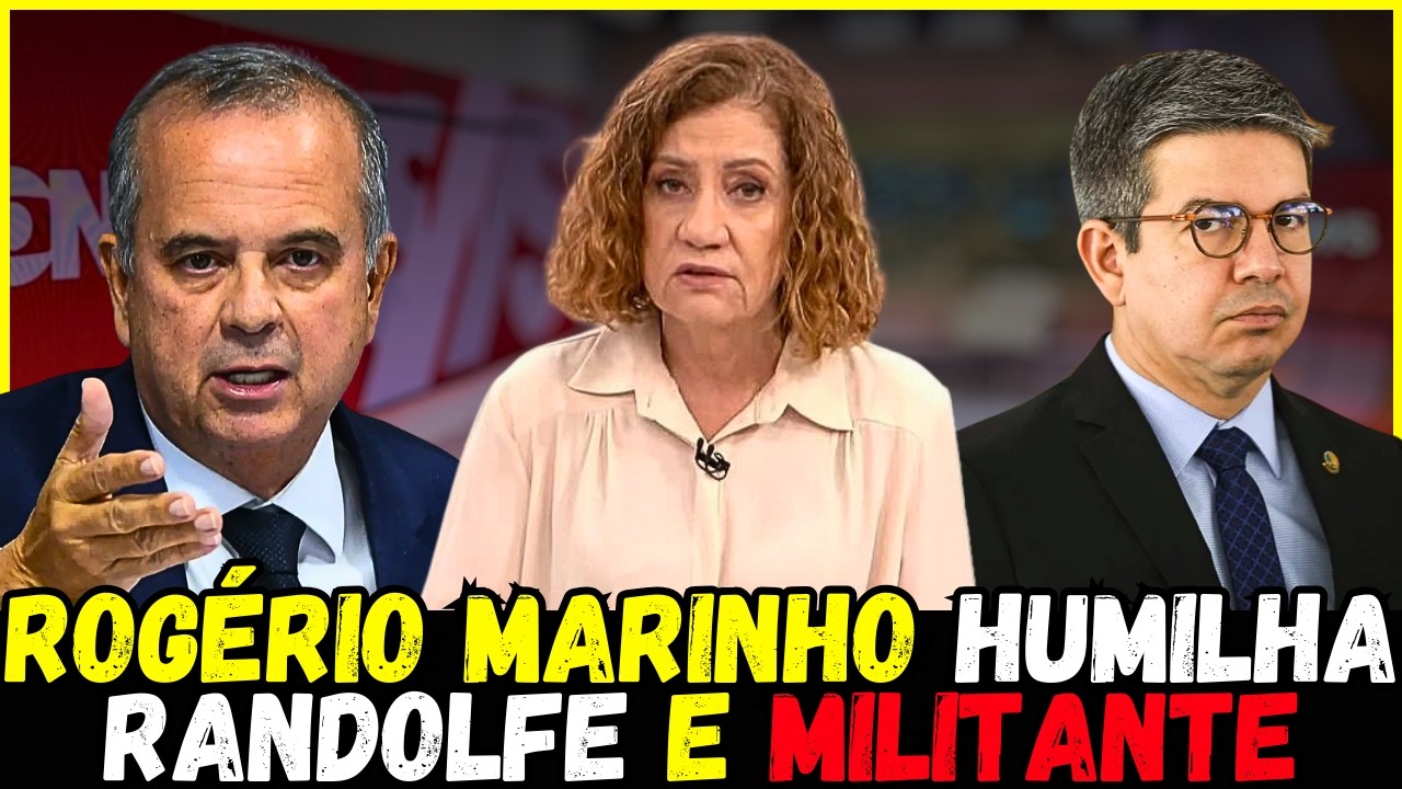 🤣ROGÉRIO MARINHO HUMILHOU MIRIAN LEITÃO E DESTRUIU DISCURSO PETISTA