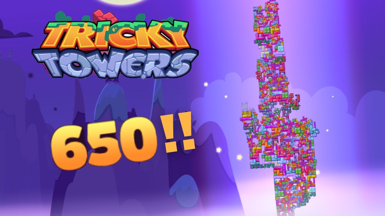 Tricky Towers - Survival Endless - 650