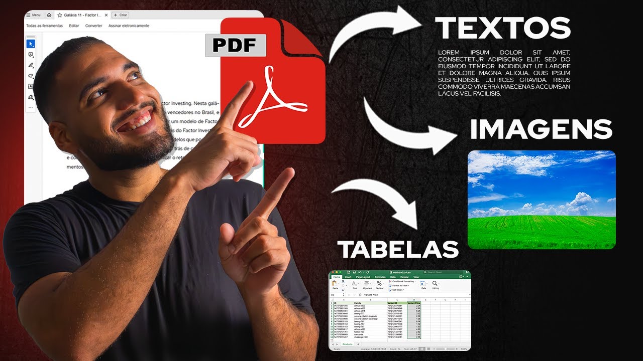 Como extrair QUALQUER informação de um PDF com o PYTHON em SEGUNDOS!