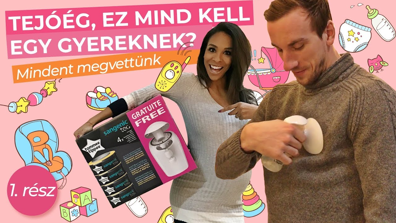 TEJÓÉG, EZ MIND KELL EGY GYEREKNEK??? - Mindent megvettünk!!!/ ATYAÉG, SZÜLŐK LESZÜNK! 5.RÉSZ