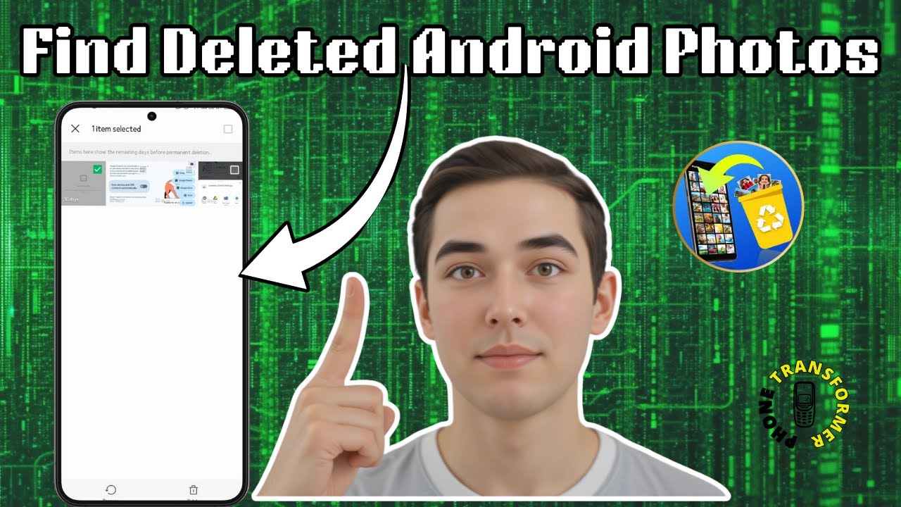Как найти удалённые фотографии на телефоне Android | Восстановление потерянных фотографий (2026)