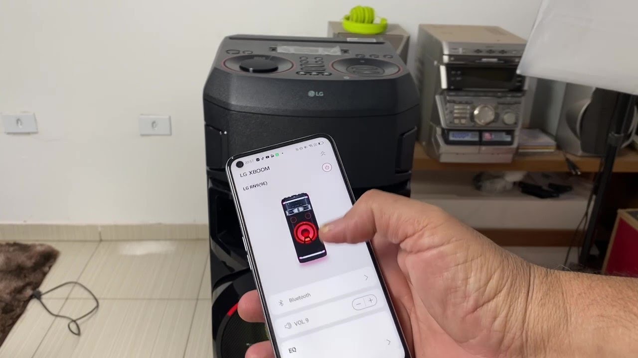 Conheça os detalhes da mega torre de som LG Xboom RN9