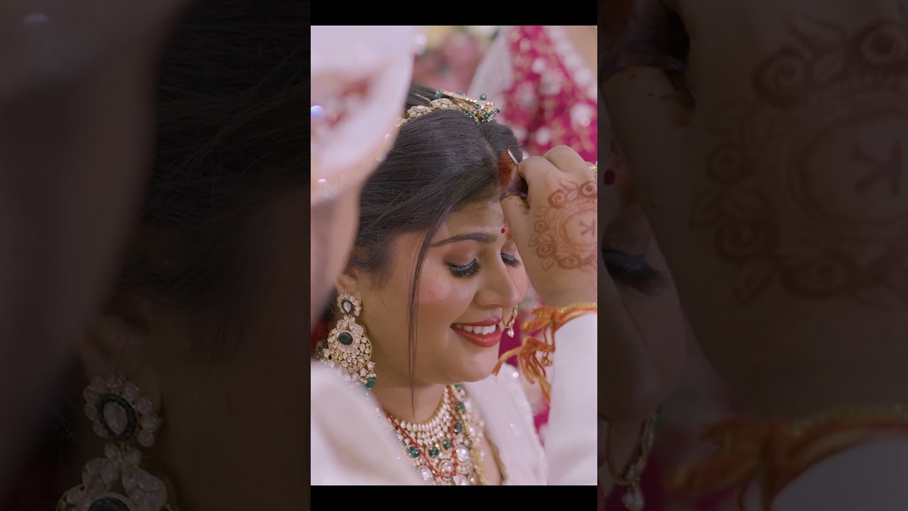 Sindoor Daan Wedding Moment #cinematic #wedding #weddingceremony #sindoordan #love #shorts