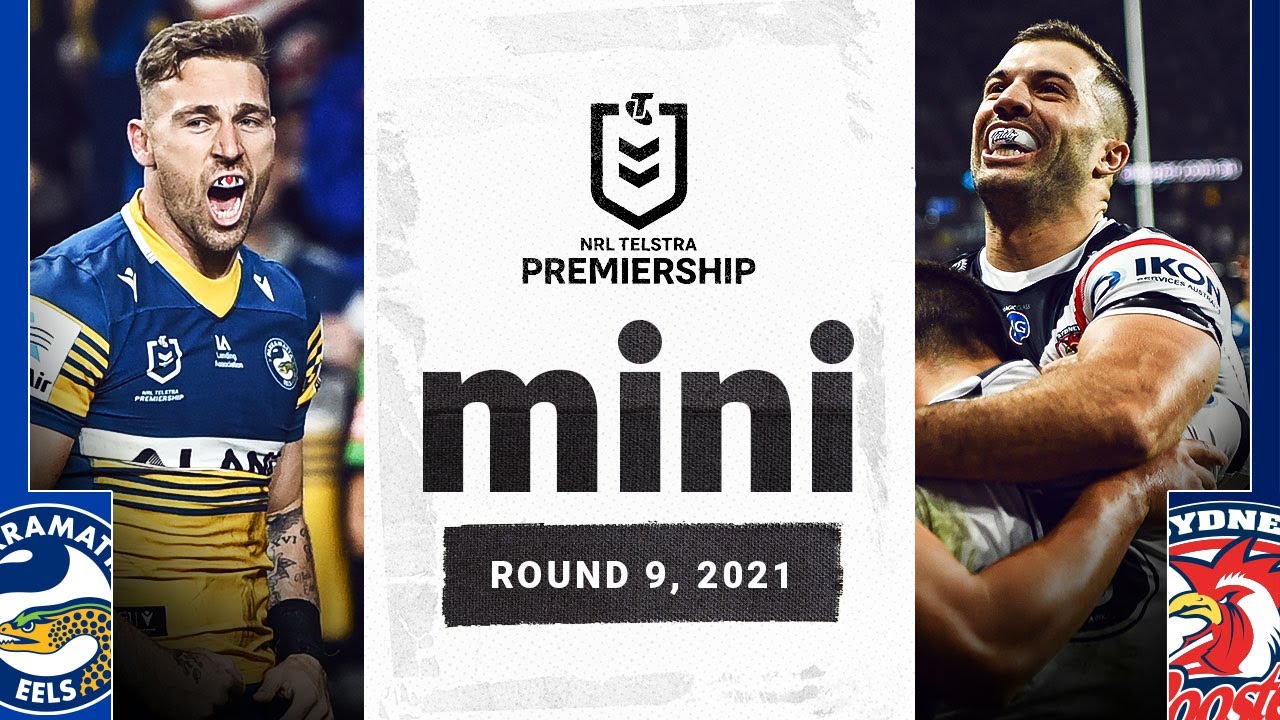 Understrength Roosters face Eels at Bankwest Stadium | Match Mini | Round 9, 2021 | NRL