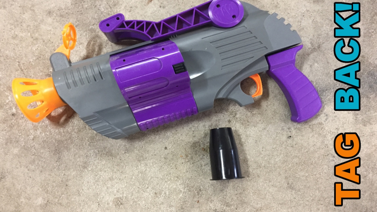 TAG BACK! - Rarest Toy Foam Blaster I Own (R.A.W. The Force) | Walcom S7