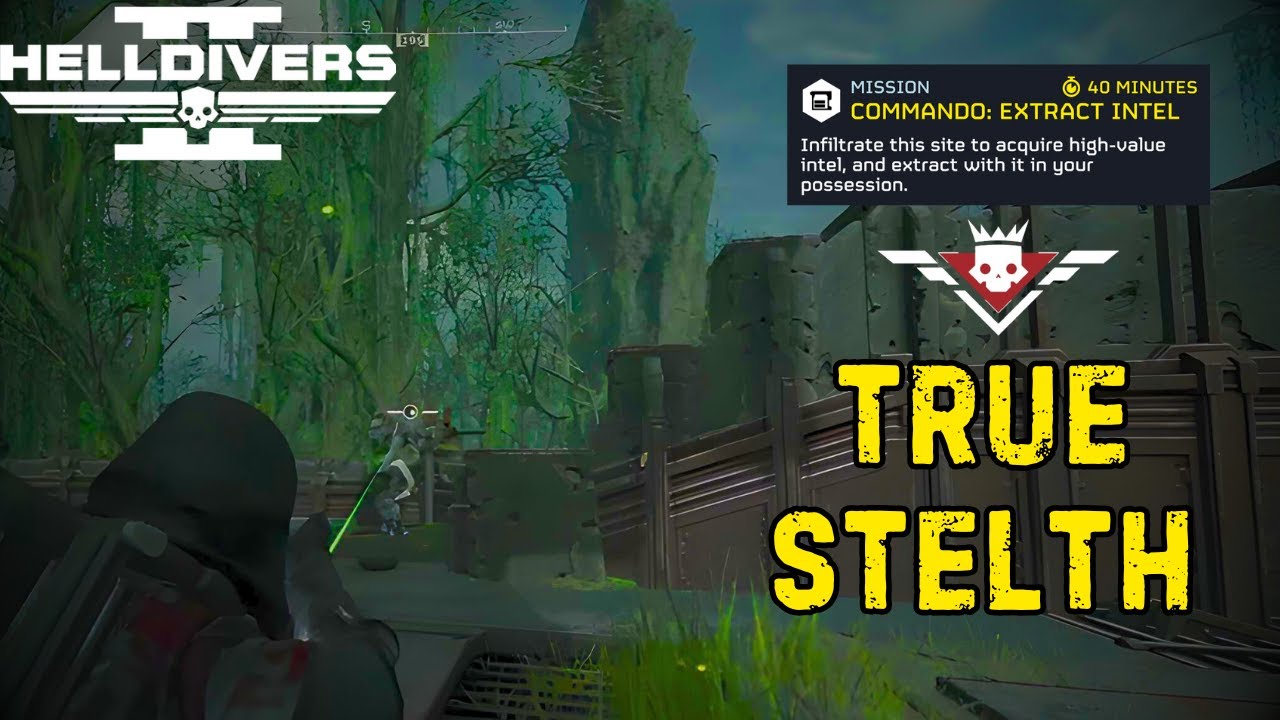 Trying to be as quiet as possible in level 10 solo | HELLDIVERS 2