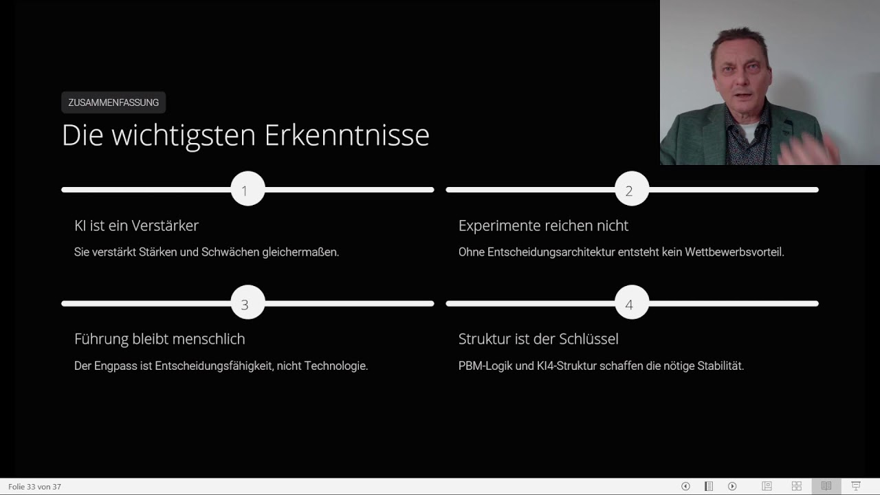 KI im Unternehmen – vom Experiment zur belastbaren Entscheidungsstruktur