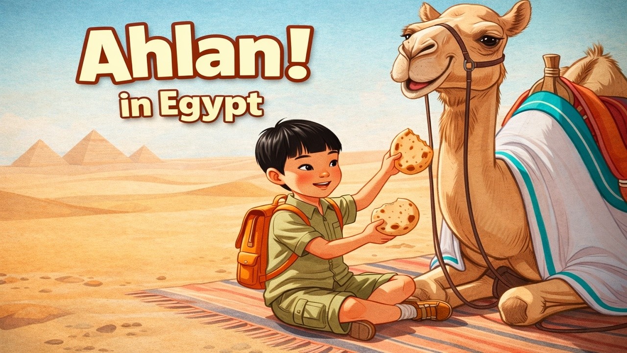 Milo’s Egyptian Adventure | A Fun First Look at Ancient Egypt 🇪🇬🐫