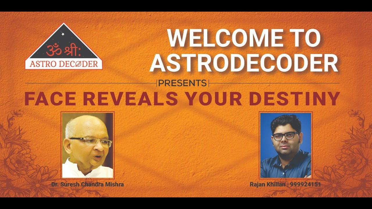 ASTRODECODER Face Reveals Your Destiny BY DR SURESH CHANDRA MISHRA