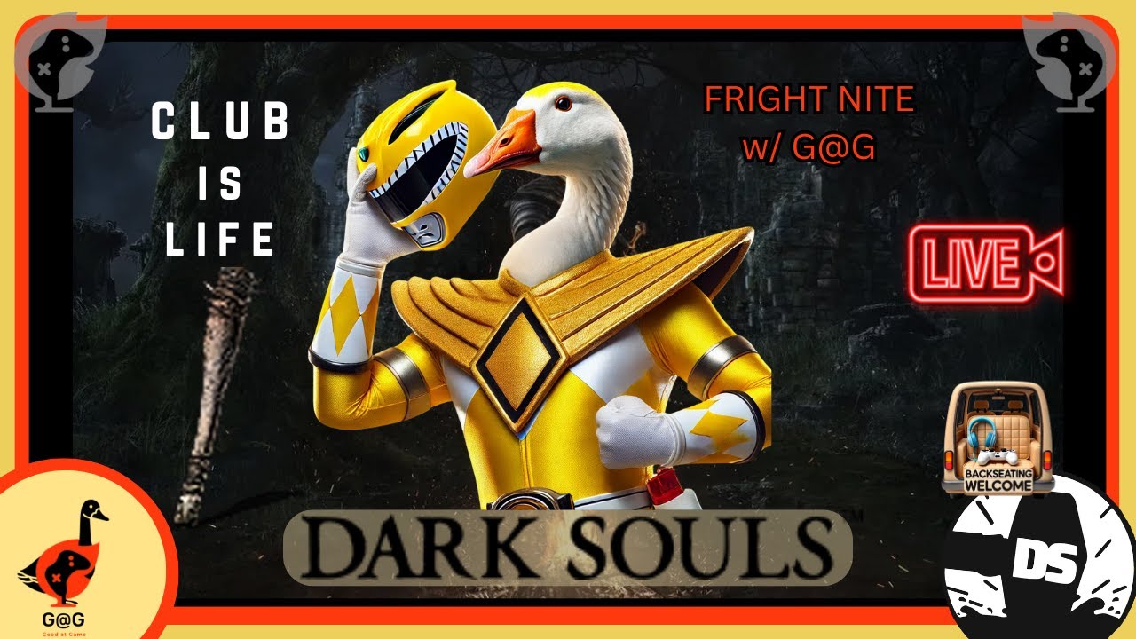 🔴 Dark Souls - Bork, Boink, BONK. - Fright Nite w/ G@G