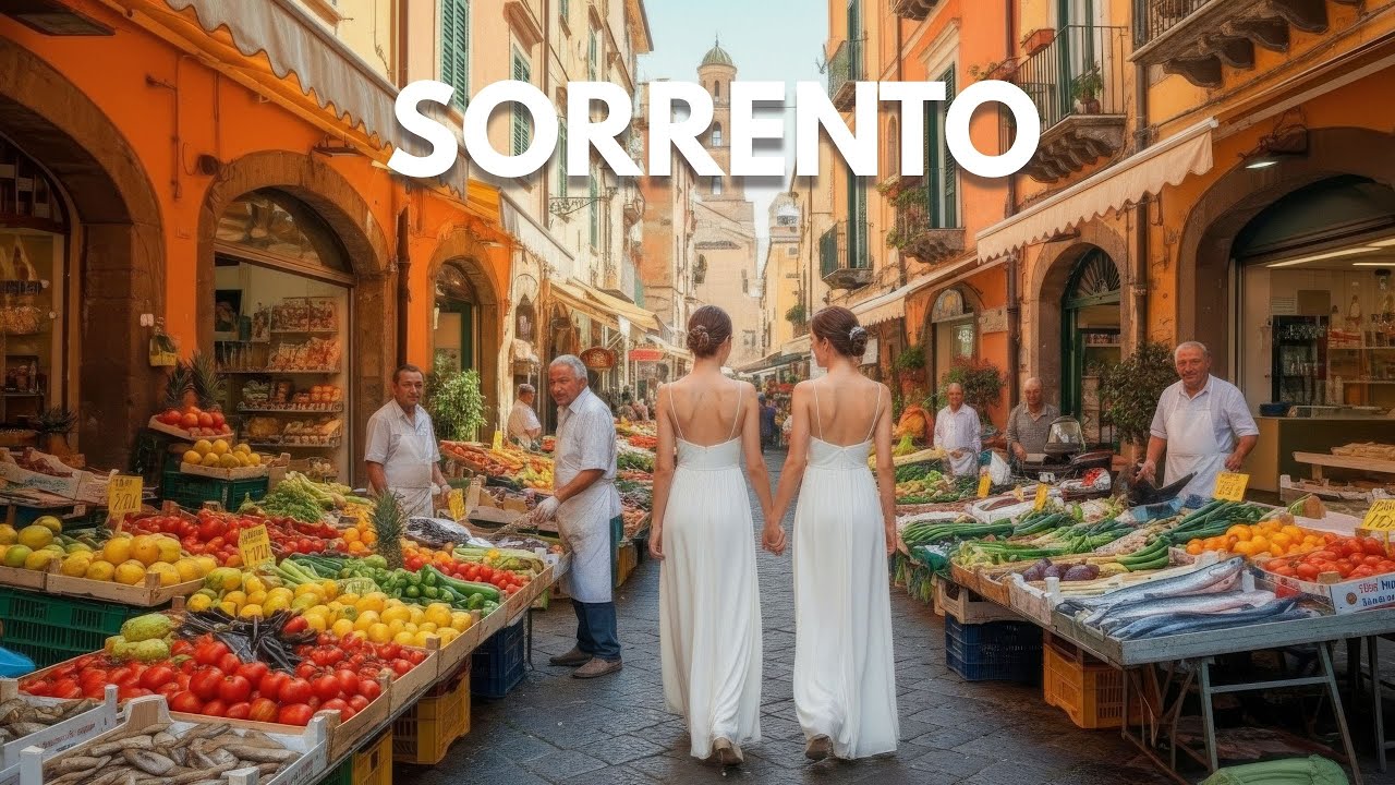 Сорренто украдёт ваше сердце! ❤️🇮🇹 Самый красивый город на Амальфитанском побережье [4K UHD]