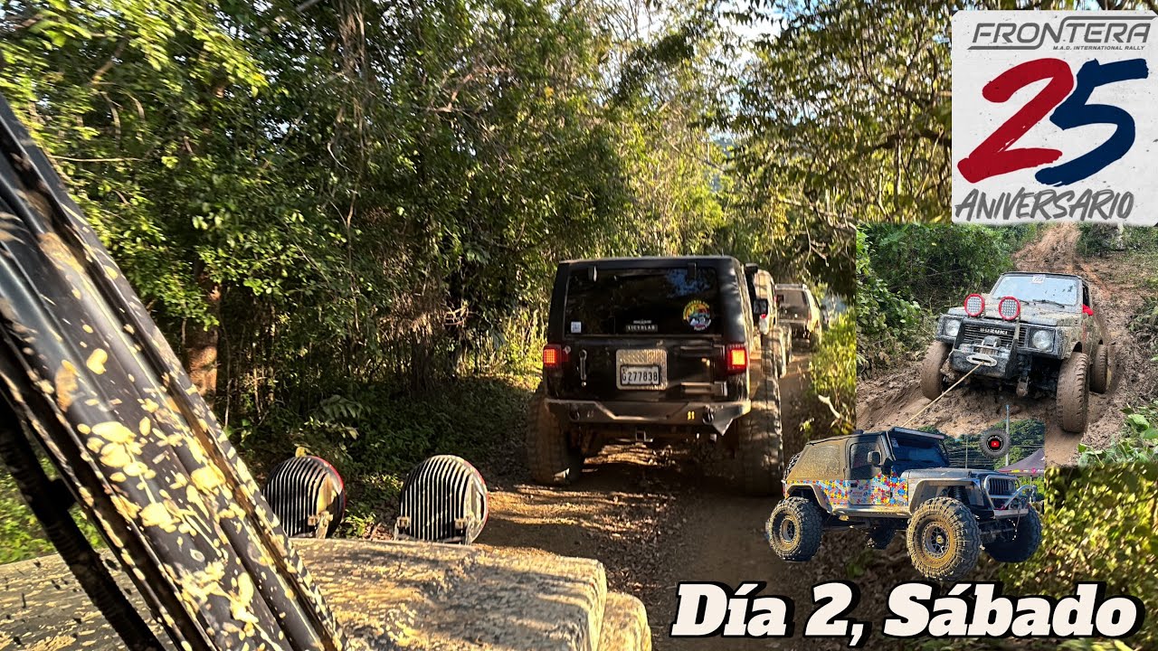 Rally Frontera mad internacional 2024!! Día 2, Extremo y bellos paisajes