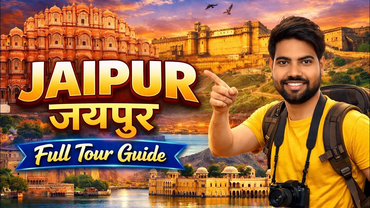 Jaipur Complete Tour 2026 | Hawa Mahal Night View | Pink City Full Travel Guide |RAJASTHAN TRIP