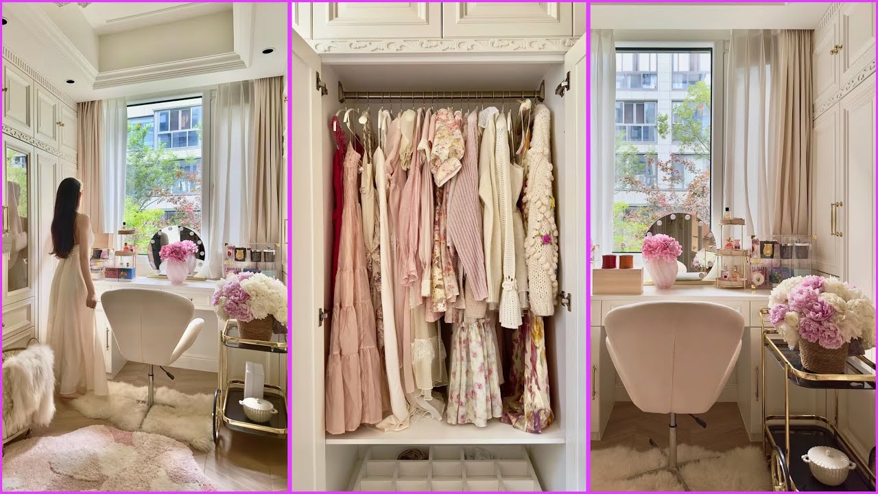 Immersive Closet And Vanity Organization🎀 | New Makeup Sharing✨
