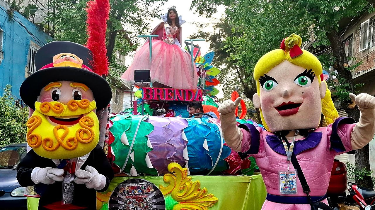 Carnaval Martin Carrera 🎭💃 CDMX - 2025