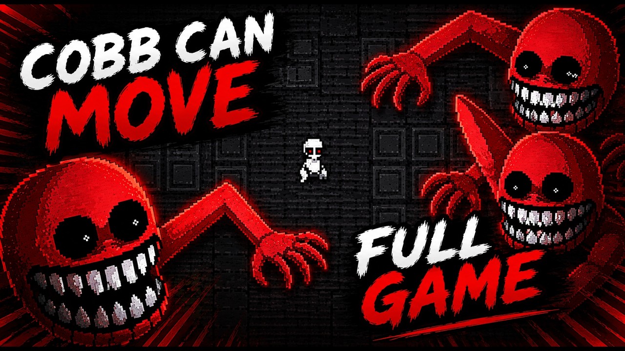 This Horror Game Gets Worse Every Level | Cobb Can Move (Full Game)