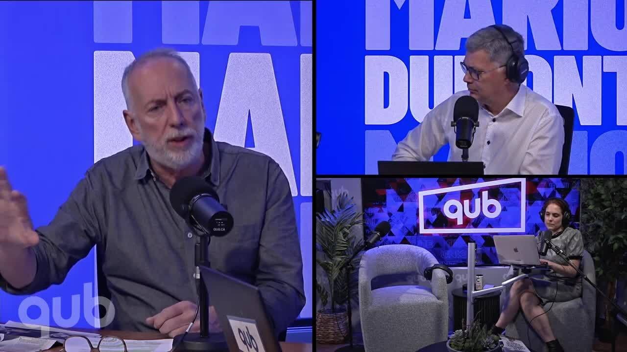 Pleurer pour le sort des Anglos: «Faut être baveux, quelque chose de rare!», lance Benoit Dutrizac