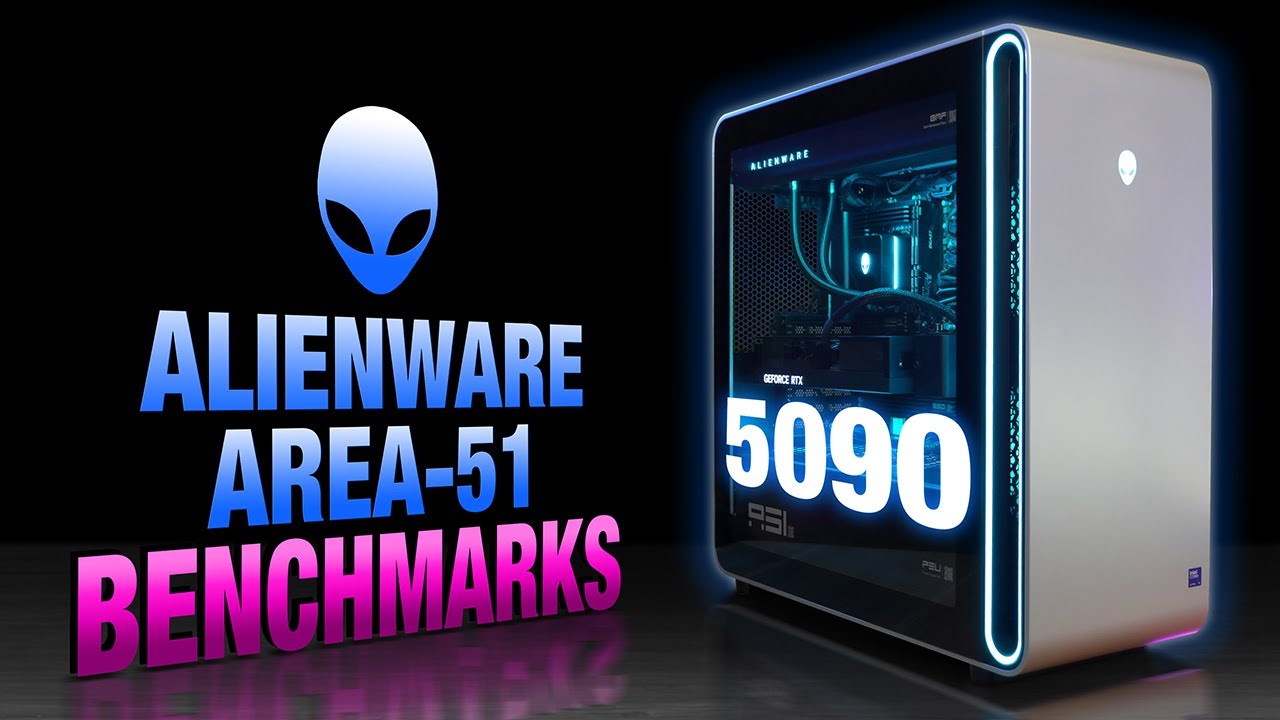Alienware Area 51 FULL Gameplay Benchmarks (5090 GPU)