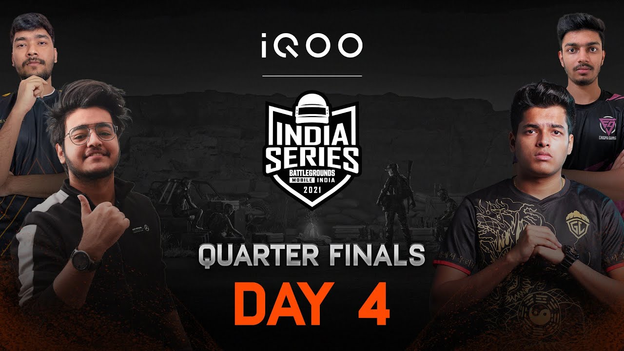 [Hindi] Quarter Finals Day 4 | iQOO BATTLEGROUNDS MOBILE INDIA SERIES 2021