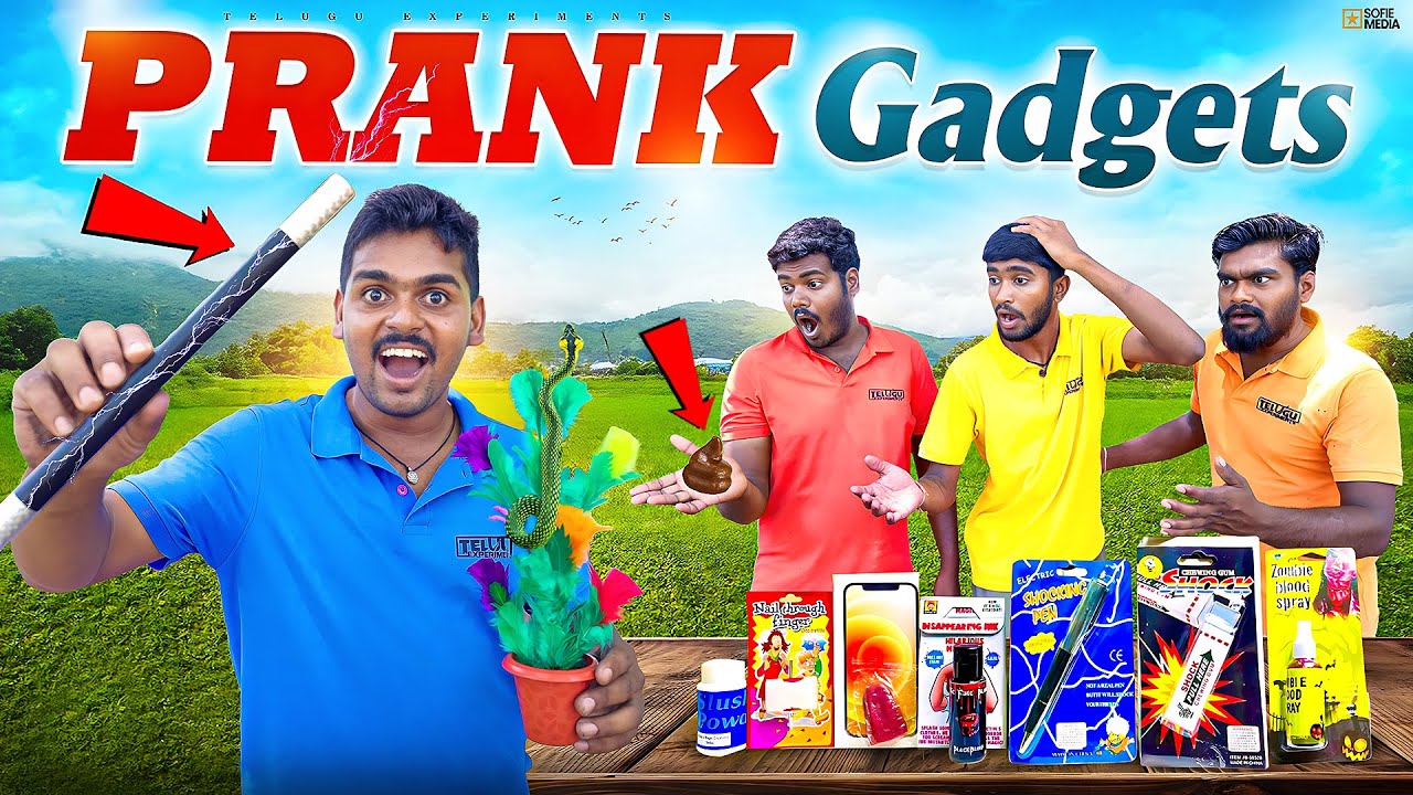 Amazing Prank Gadgets Testing [PART - 3]🔥🔥 వీటితో Prank చేస్తే Mind పోతుంది….😱😱 Telugu Experiments