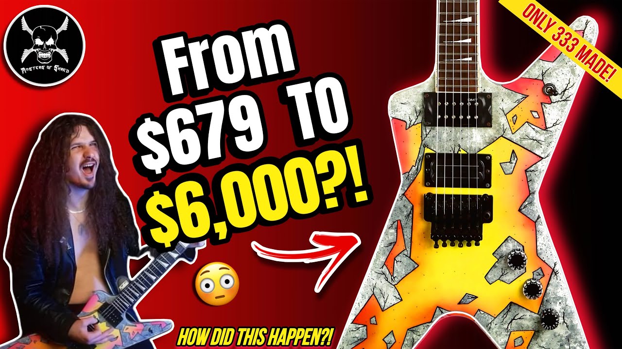 The Guitar No One Wanted… Until Now 😳 | The Rise of Dimebag Darrells Dean Concrete Sledge Guitar‼️🎸 