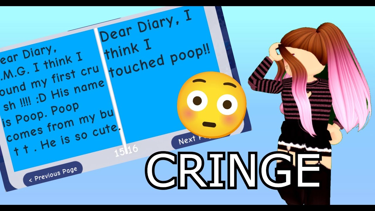 Reacting to my AWFUL ROYALE HIGH JOURNAL